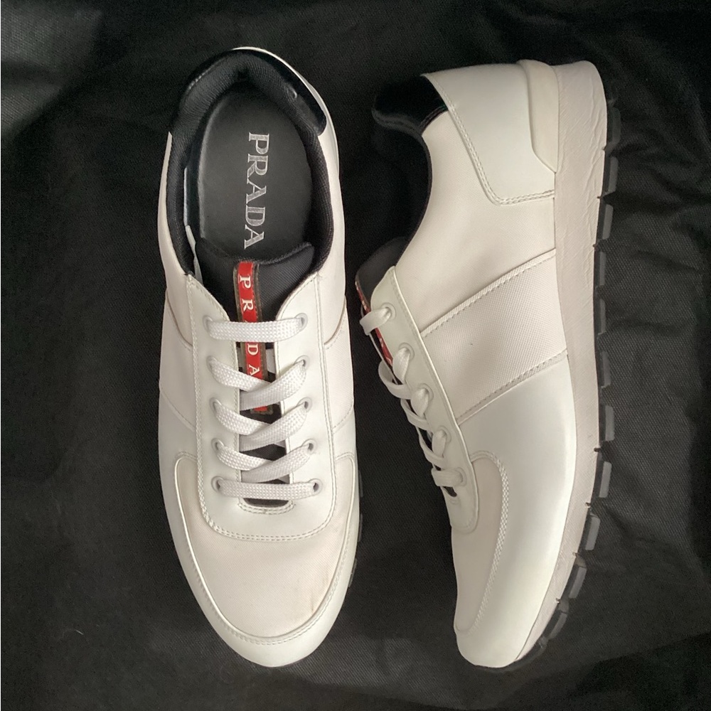 Prada Matchrace Sneakers, Size 12